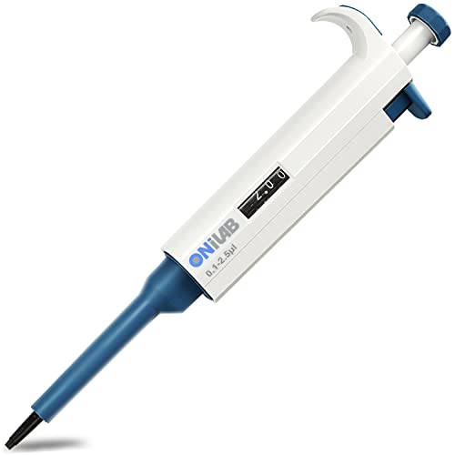 ONiLAB Single Channel Adjustable Pipettor, Micropipette 0.1-2.5μL - size: 0.1-2.5μl