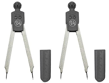 2 Pieces - 2 EMI Deluxe ECG EKG Calipers