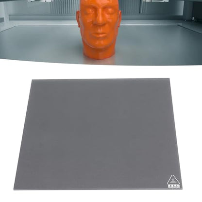 Printer Build Surface Sheet 350x350x4mm Strong Adhesion Tempered Glass 3D Printer Accessories Printing Plate for Upgrade Glass Plate for Voron Model