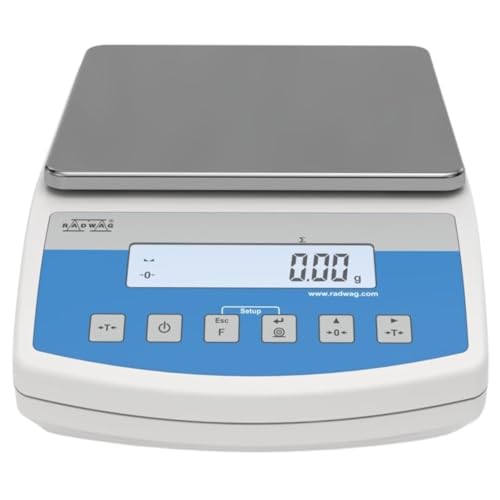 WLC 6/A2 Precision Balance 6 kg x 0.1 g - size: 6kg x 0.1g, style: Standard External Calibration