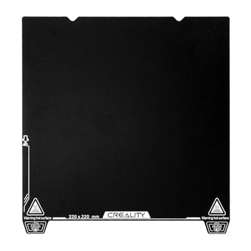 Creality Epoxy Resin Build Plate for K1, 3D Printer Double Side Epoxy Resin Particle Coating Print Bed Platform for K1, K1C, Ender 3 S1, Ender 3 V3/KE/SE, Ender 5 S1 - size: 235x235mm, style: K1 Epoxy