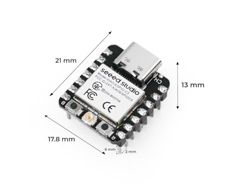 Seeed Studio XIAO ESP32C3 (Pre-Soldered) - color: ESP32C3, size: Pre-Soldered