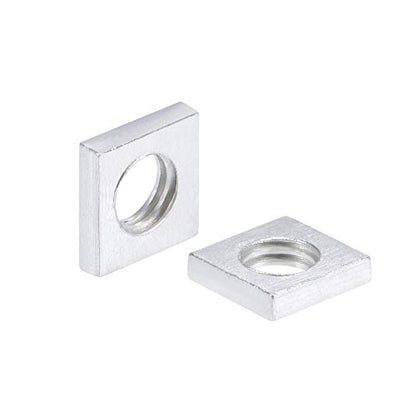 uxcell Square Nuts M5x8mmx2mm Zinc-Plated Metric Coarse Thread Assortment - size: M5x8mmx2mm
