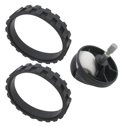 GRABOTE Upgraded 2-Piece Front Caster Ball Tire Set for i-Robot Roomba 500 and for 700 and for 900 Series