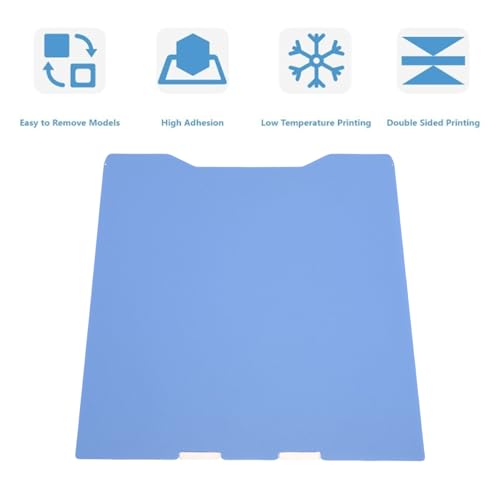 3D Printer Cool Plate 270x293mm Low Temperature Cold Build Plate Double Sided Platform with Microporous Coating, Perfect Fit for K2, Easy Model Removal, Washable