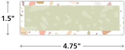 Teacher Created Resources Terrazzo Tones Labels Magnetic Accents (TCR77066)