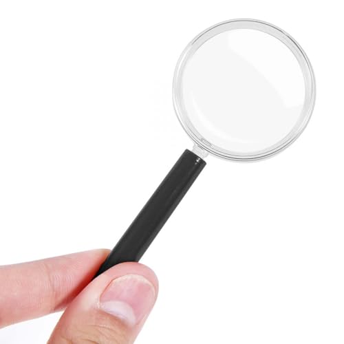 SenseYo 10 Pack 3X Mini Kids Magnifying Glass Handheld Small Magnifier for Seniors Reading Close Work Book Newspaper Hobby Nature Exploration Scientific Activities