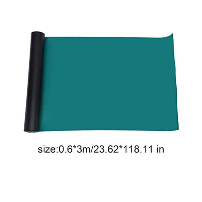 Large ESD Anti-Static Mat, ESD High Temperature Rubber Table Mat 118" x 23", Electrostatic Discharge Protection for Circuit Phone PC Tablet Repair