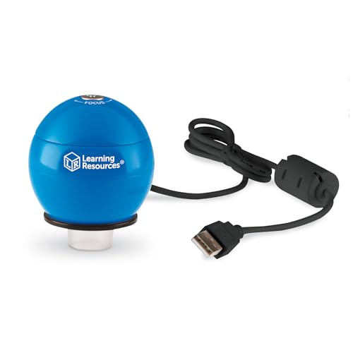 Learning Resources Zoomy 2.0 Blue Digital Microscope
