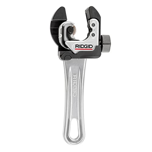 RIDGID 32573 Model 118 2-in-1 Close Quarters Tubing Cutter for 1/4" to 1-1/8" Copper, Brass, and Aluminum Tubing, Compact tubing cutter with AUTOFEED - size: 13 x 6.75 x 2 inches