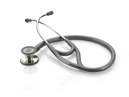 ADC Adscope 601 Convertible Cardiology Stethoscope, AFD Tunable Technology - color: Metallic Gray