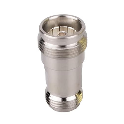 4.3-10 Mini DIN Male to N Female Adaptor 4.3/10 Mini DIN Male to N Female Adapter with Low PIM 160dBc (4.3-10 Female to N Female) - color: 4.3-10 Female to N Female