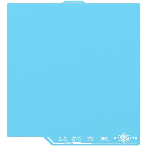 BIQU CryoGrip Pro Frostbite Cold Build Plate for Centauri Carbon/CC 2 - color: Frostbite-Blue, size: 260*286.5MM, style: Frostbite