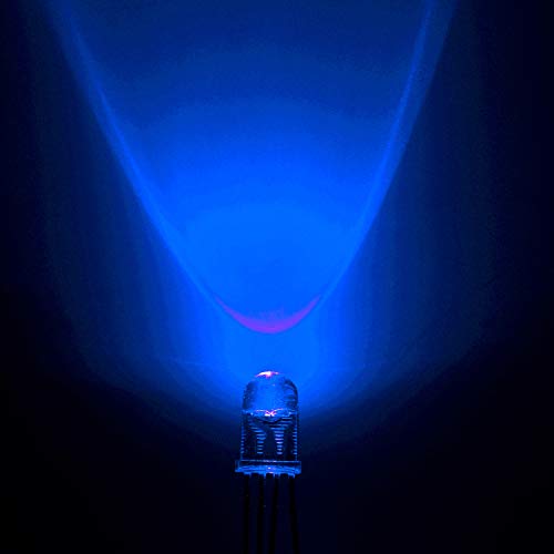 CHANZON 100 pcs 5mm RGB Multicolor LED Diode Lights Common Cathode - color: O) Rgb (Common Cathode), size: 5mm Round Top