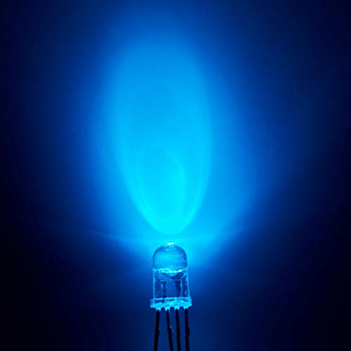 CHANZON 100 pcs 5mm RGB Multicolor LED Diode Lights Common Anode - color: N) Rgb (Common Anode), size: 5mm Round Top