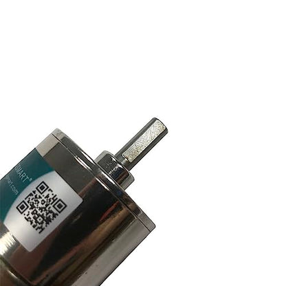 Bringsmart DC 12V 600rpm Gear Motor with Bracket Centric Shaft 37mm Gearbox - style: 12V 600RPM