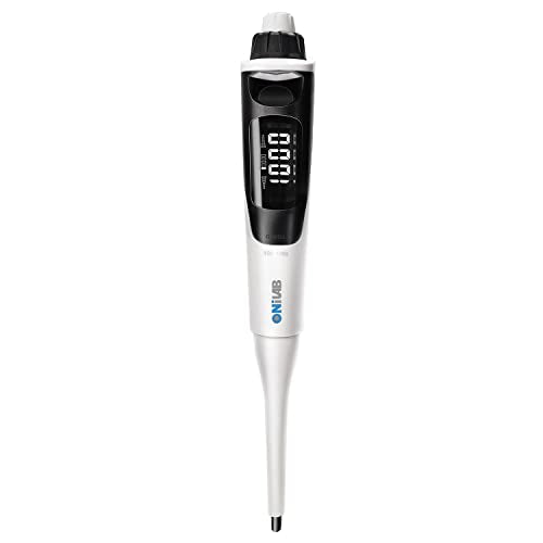 ONiLAB Electric Single Channel Pipette, Adjustable Micropipette 30-300μL - size: Electric micropipette(30-300μL)