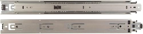 Knape & Vogt 16 Inch Side Mount Full Extension Drawer Slide, 8400P-16, 2 Slides - size: 16 Inch