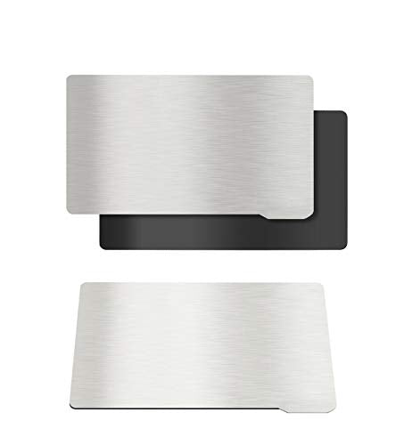 KOYOFEI 2PCS Resin 3D Printer Flex Build Plate for Anycubic Photon Mono 2, Spring Steel Flexible Plate and Magnetic Base Platform for Photon Mono 2 - size: Mono 2(160*95mm)