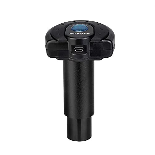 SVBONY SV189 Microscope Camera, Digital Attachment Lens, 1.3 Million Pixel