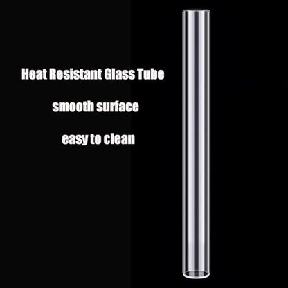 10mm OD Borosilicate Glass Tubes for Art & Craf, 4 in, 8 Pack Glass Tubing - size: OD: 0.39in Length: 4in
