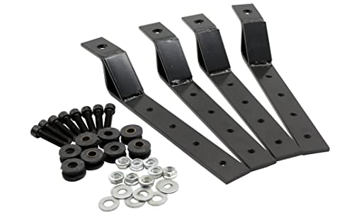 YHMOTO Motorcycle Universal Hard Saddlebag Mounting Bracket Kit