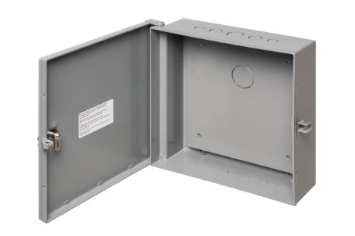 Arlington Industries EB1212BP-1 Electronic Equipment Enclosure Box with Back plate, 12 x 12 x 4-Inch, Non-Metallic, 1-Pack - style: 12 x 12 x 4