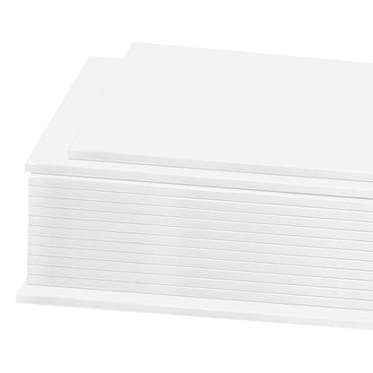 Mat Board Center, 8x10 inche White Foam Board Acid-Free 25 Pack 1/8" Thick - color: White, size: 8x10