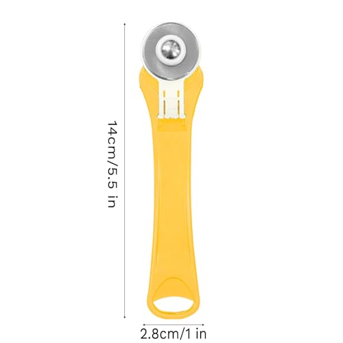 Rolling Rotary Cutter for Fabric, Roller Fabric Cutter Rotary Tool Sewing