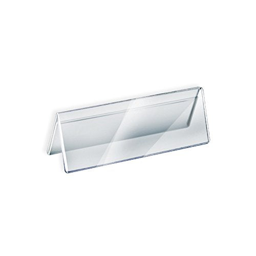 Azar 192806 11-Inch W by 3-Inch H Two-Sided Nameplate, 10-Piece Set - size: 11 in. W x 3 in. H