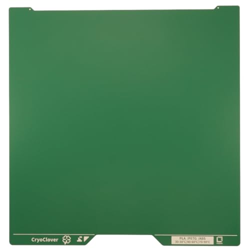 CryoClover 335x346mm Cold Build Plate for Bambu-Lab H2C/A2L - color: Verdant SoftTouch, size: H2C/A2L