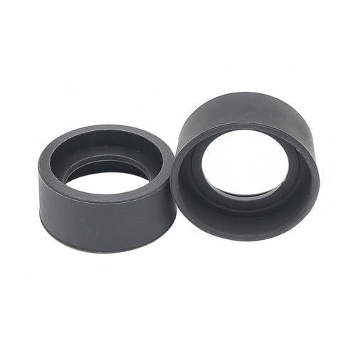 34-38mm 2pcs Foldable Rubber Eye Cups Set Designed for Microscope Accessories Professional Lab Equipment Comfort