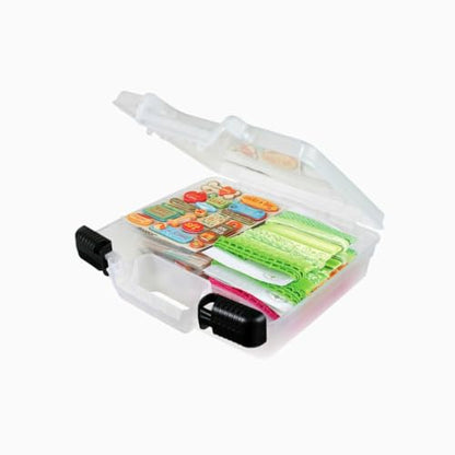 ArtBin 10-Inch Quick View Deep Base Carrying Case, Translucent - size: 10 inch - Deep
