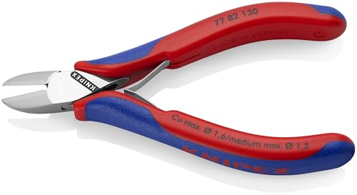 KNIPEX Tools 77 82 130 Electronics Diagonal Cutters, 5-1/4"