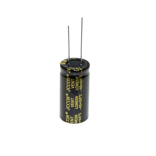 5 Pieces 200V 330UF 18x35mm Lead Wire Aluminum Electrolytic Capacitor High Frequency Low Equivalent Series Resistance 200 Volt 330 UF - size: 200V330UF