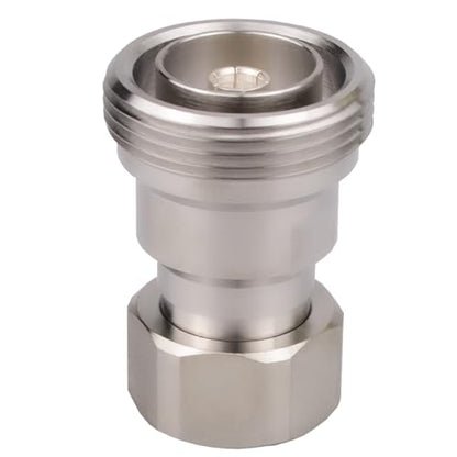 4.3/10 Mini Din Male to 7/16 L29 Female Adapter 4.3-10 MiniDIN Male to Din Female Adaptor Low PIM 160dBc - color: 4.3-10 Male to 7/16 Female