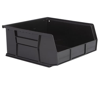 HE HUDSON EXCHANGE 11" x 11" x 5" Plastic Stackable Storage Bin, Black - color: Black, size: 1 Pack