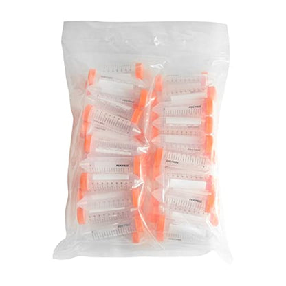 PEKYBIO 50ml Centrifuge Tubes Sterilized Polypropylene Conical Test Tube with Screw Cap Plastic Container with Graduated and Write Marks 50Pcs - size: 50ML Concial Bottom