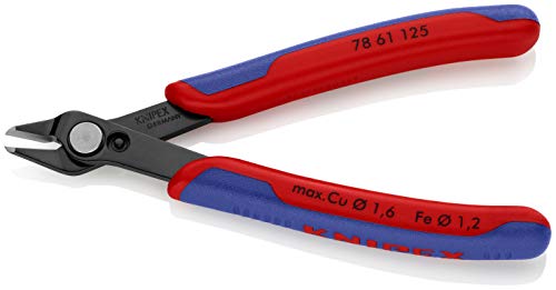 KNIPEX Tools 78 61 125 5-Inch Electronics Super Knips Comfort Grip - size: 5-Inch