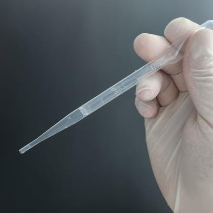 50 PCS 3ml Disposable Plastic Transfer Pipettes, Graduated Droppers