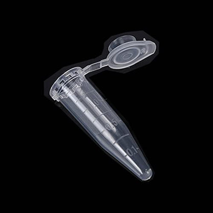 1.5ml 500 Pcs Microcentrifuge Tubes with Snap Cap Polypropylene - size: 1.5ml-500pcs