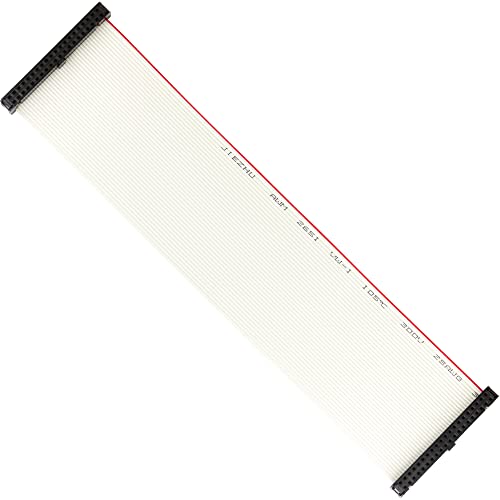 40P to 40P GPIO Ribbon Cable for Raspberry Pi Zero 2 3 4 8gb (About 8.66" / 22cm Long) - color: Female to Female (Grey, 8.66")