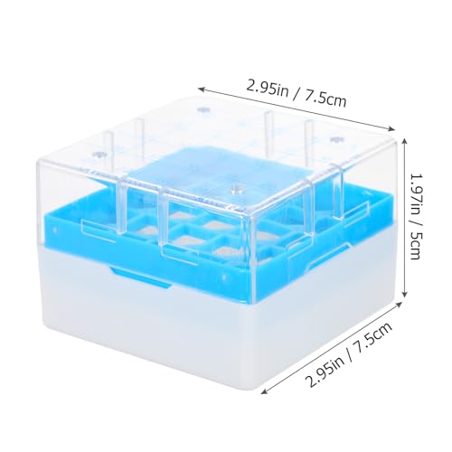iplusmile 25 Grid pc Cryovial Storage Box Freezer Box