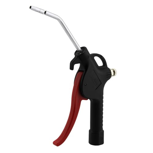 Milton S-174KIT Pistol Grip Blow Gun Kit - Safety Tip Nozzle and KWIK-CHANGE Universal Tip System - 90 Max PSI, (4-Piece)