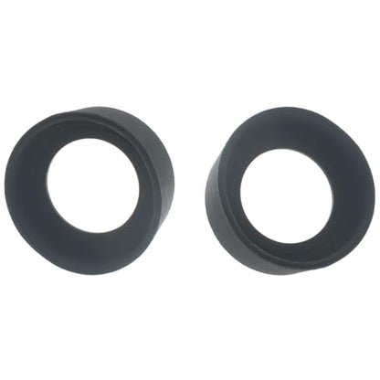 2 PCS Eyepiece Eye Cup 36 mm Inner Diameter Eye Guard Rubber Binocular Eyepiece Cover for 34-37 mm Stereo Microscope Telescope