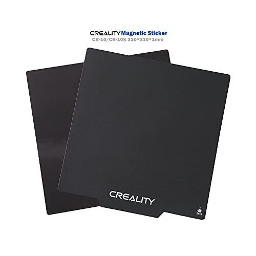 Creality CR-10 Magnetic Sticker with Edge (310x310mm), Ultra-Flexible Removable Magnetic 3D Printer Build Surface Heated Bed Cover for CR-10/CR-10S 3D Printer