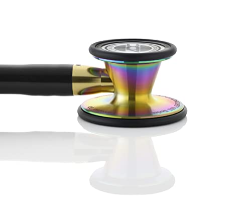 ADC Adscope 601 Convertible Cardiology Stethoscope, AFD Tunable Technology - color: Iridescent Metallic Caribbean