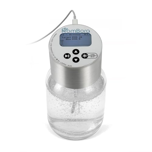 SMART Colloidal Silver Generator Kit – PPM Auto-Stop – 99.99% Pure Silver Rods – Constant Current Machine for True Nano Particles – Active Stirring, LCD, Built-in Laser & TDS Meter