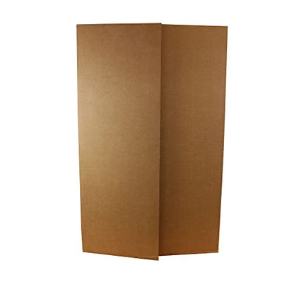 Flipside Products 36” x 48” Project Boards for Presentations, Science Fair, School Projects, Event Displays and Trifold Picture Board, Proudly Made in USA - Clay White - 10 Pack - color: Clay White, size: 10 Pack