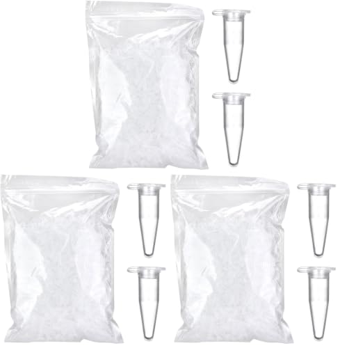 0.2ml Microcentrifuge Tubes 1000 Pieces, EO Sterilized Plastic Small Vials with Caps for Sample Storage Without Leakage(1000) (Pack of 3) - size: Sterile 0.2ml 1000pcs (Pack of 3)